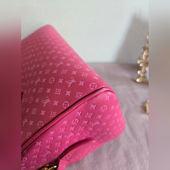 Louis Vuitton Nanogram Speedy Bandouliere 20 – Hot Pink, Ultra Rare, Full Set - Picture 13 of 16